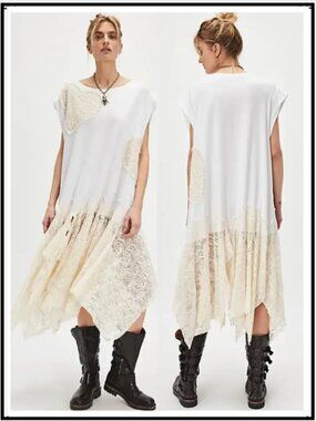 Free People X Tricia Fix Heart Maxi Tee